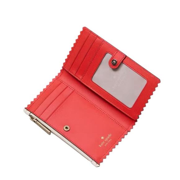 Kate Spade New York Snack Bar Popsicle Small Slim Bifold Leather Wallet Novelty - Picture 10 of 12